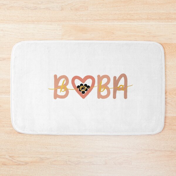 Item preview, Boba Love (Brown & Gold Handlettering / Calligraphy) designed and sold by DesignByJennyyy.