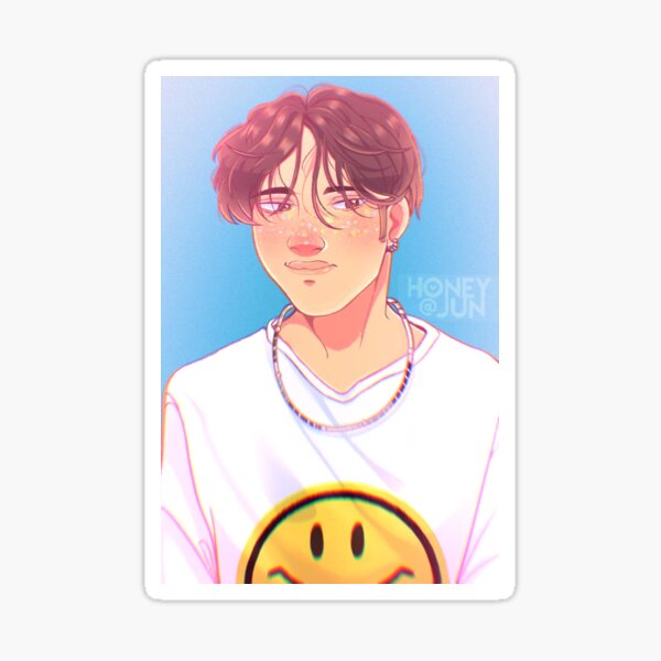 Huening Kai | Heure bleue - R Ver Sticker