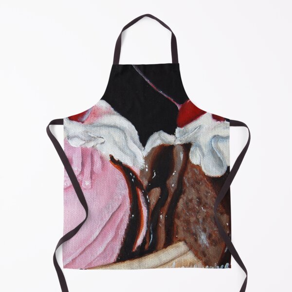 Item preview, Two Scoops Banana Split Ice Cream Art designed and sold by mary hughes.