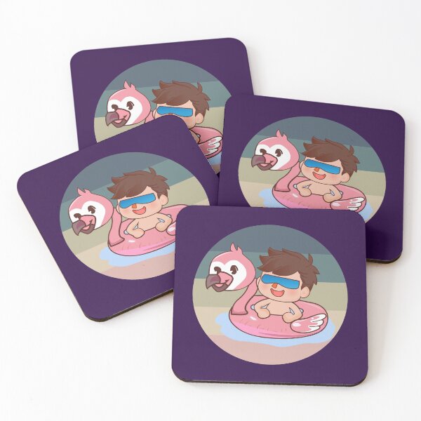 Item preview, Flamingo youtube Flamingo Plush face vintage background, flamingo life saving buoy , summer time pool, sun glasses , funny cute flamingo, swimming  designed and sold by SGS-.