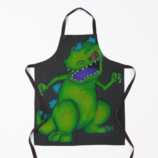 Item preview, Reptar Rugrats Pencil Drawing Dinosaur T-Rex Nickelodeon designed and sold by AbbysRadArt.