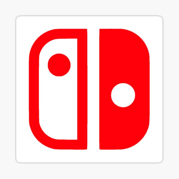 Nintendo Switch Logo Sticker By Kincentino Redbubble