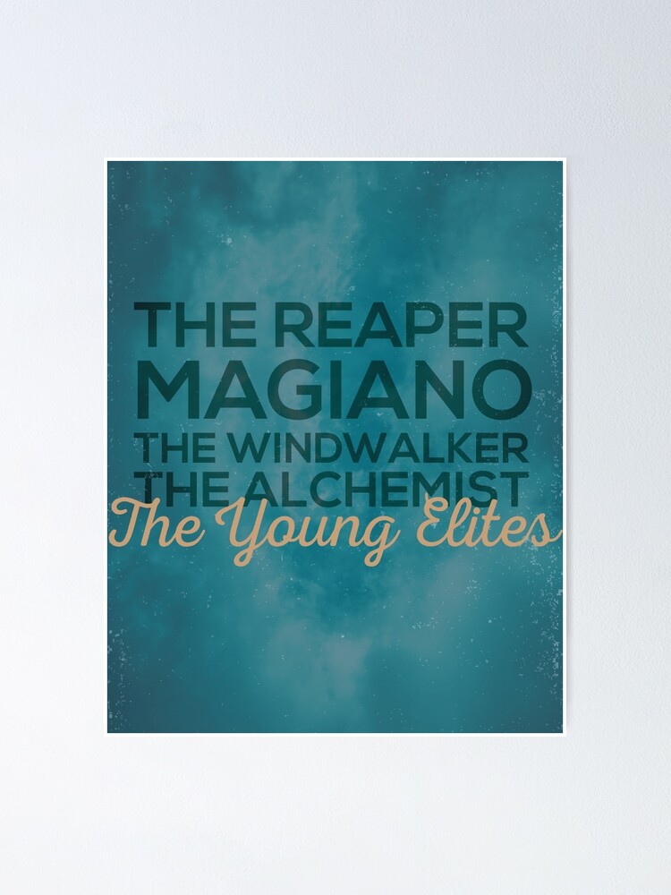 The Young Elites Poster By Whoviandrea Redbubble
