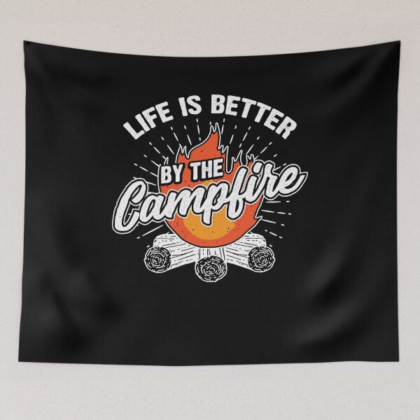 Item preview, Life Is Better By The Campfire Camping Camper Gift designed and sold by Marcid95.