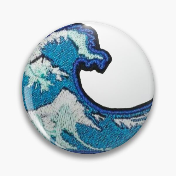Item preview, Embroidered Wave designed and sold by lindseydesigns.