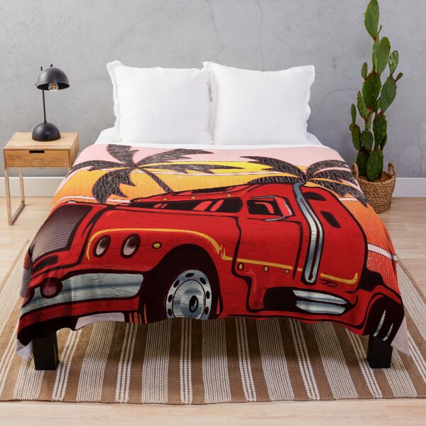 Artikelvorschau, Seaside Muscle Semi Truck - Abgenutzter Look entworfen und verkauft von wheresado.