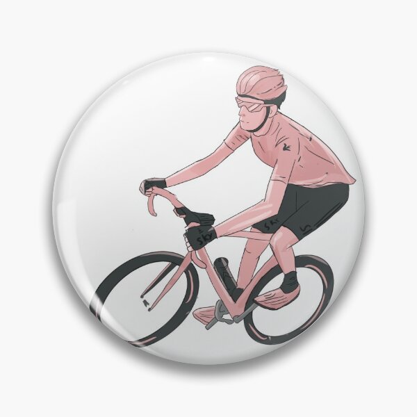 Item preview, Male Cyclist on a Racing Bicycle designed and sold by colorartboxs.