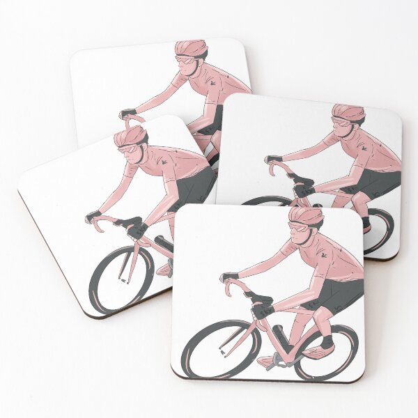 Item preview, Male Cyclist on a Racing Bicycle designed and sold by colorartboxs.