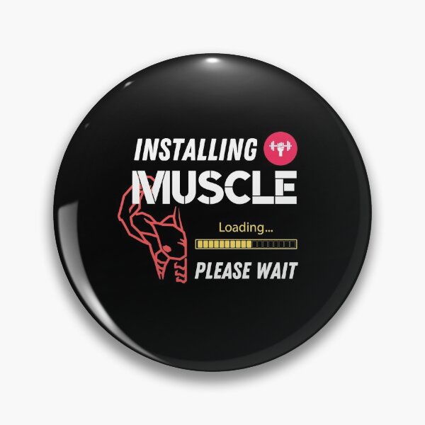 Item preview, Installing muscle please wait designed and sold by i-longmanshop.