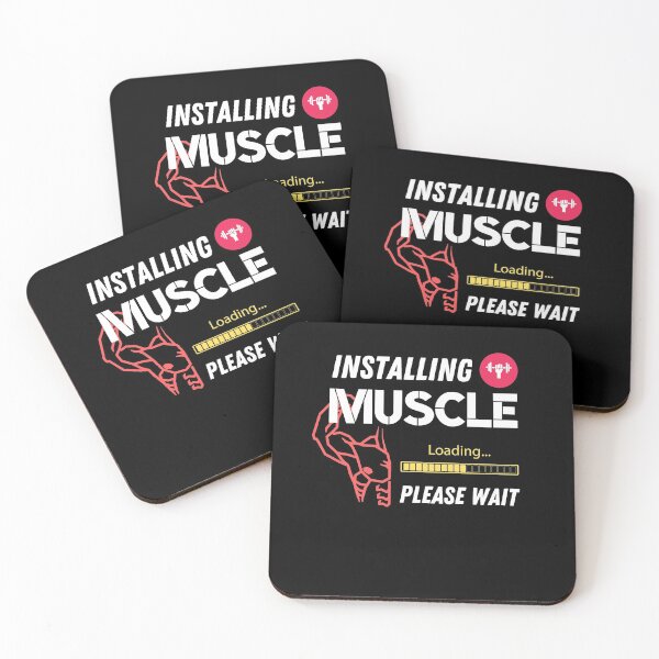 Item preview, Installing muscle please wait designed and sold by i-longmanshop.
