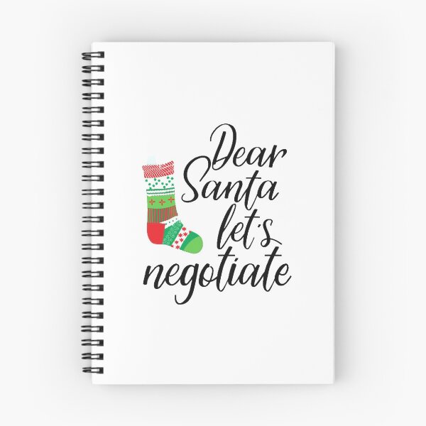 Item preview, Dear Santa, Let's Negotiate designed and sold by babaeupho.