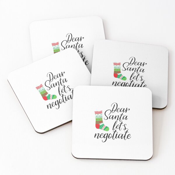 Item preview, Dear Santa, Let's Negotiate designed and sold by babaeupho.