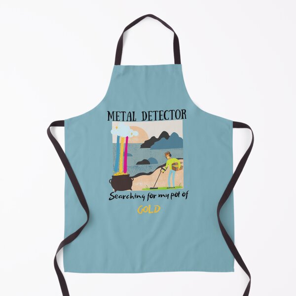 Item preview, Metal Detector Searching for My Pot of Gold, Metal Detecting, Treasure Hunting designed and sold by Teez-Me.