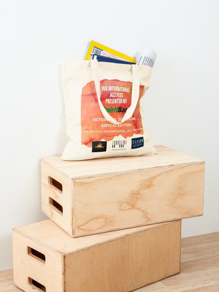 Alternate view of 2020 TEG International Jazz Fest Presented by SpiritBank! Tote Bag