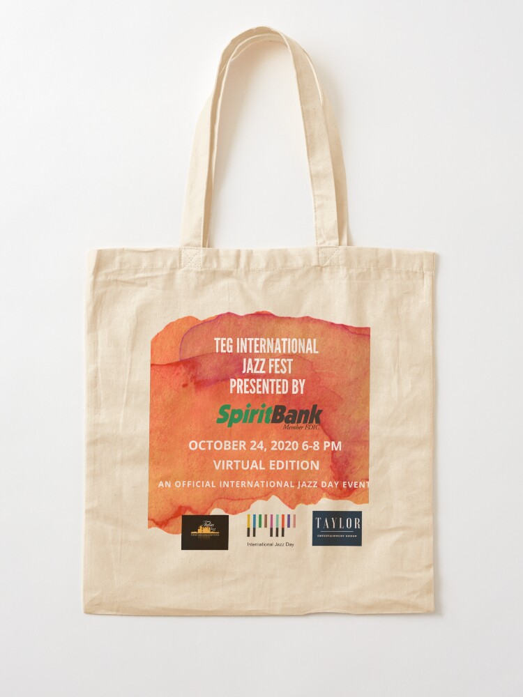 Alternate view of 2020 TEG International Jazz Fest Presented by SpiritBank! Tote Bag