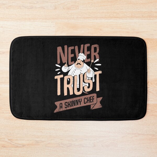 Item preview, Never Trust A Skinny Chef Cooking Cook Gift designed and sold by Marcid95.