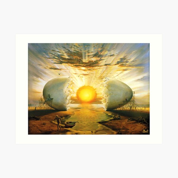 L'aurora Salvador Dali Art Print