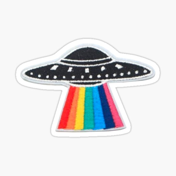 Item preview, Embroidered UFO designed and sold by lindseydesigns.