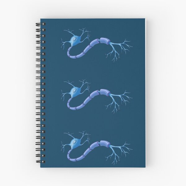 Item preview, Blue Neuron Nerve Cell with Myelin Sheath designed and sold by ScienceSource.