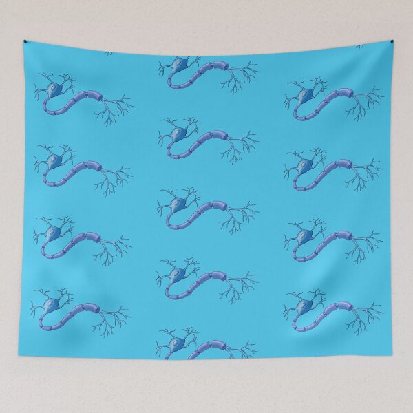 Item preview, Blue Neuron Nerve Cell with Myelin Sheath designed and sold by ScienceSource.