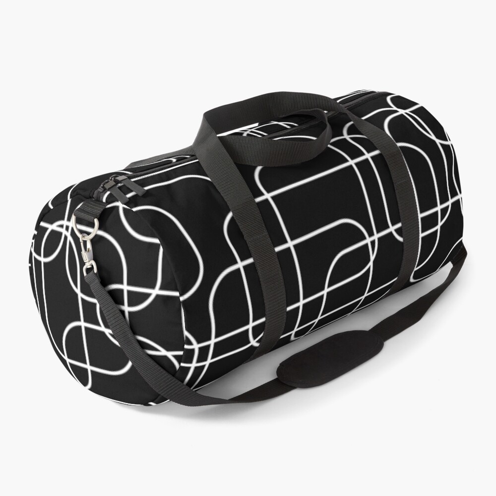 THE 70'S (Black version) Duffle Bag