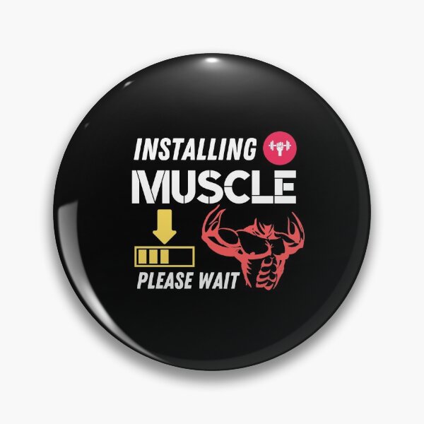 Item preview, Installing muscle please wait designed and sold by i-longmanshop.