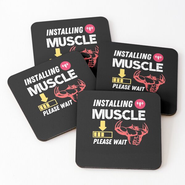Item preview, Installing muscle please wait designed and sold by i-longmanshop.