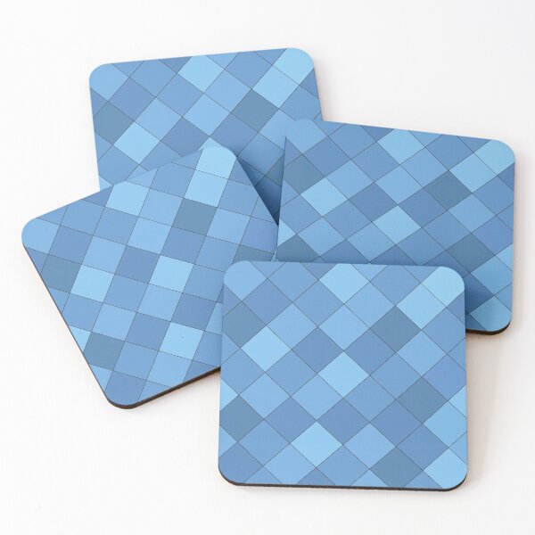 Item preview, Blue tiles pattern designed and sold by KMA Home Design.