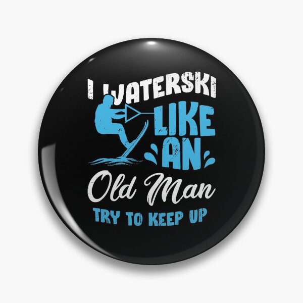 Item preview, Waterski Old Man Water Ski Skiing Grandpa Gift designed and sold by Marcid95.