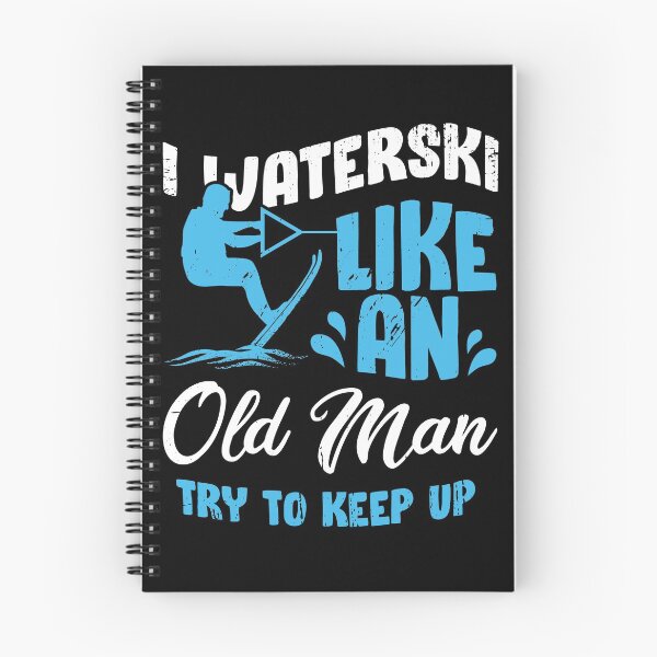 Item preview, Waterski Old Man Water Ski Skiing Grandpa Gift designed and sold by Marcid95.