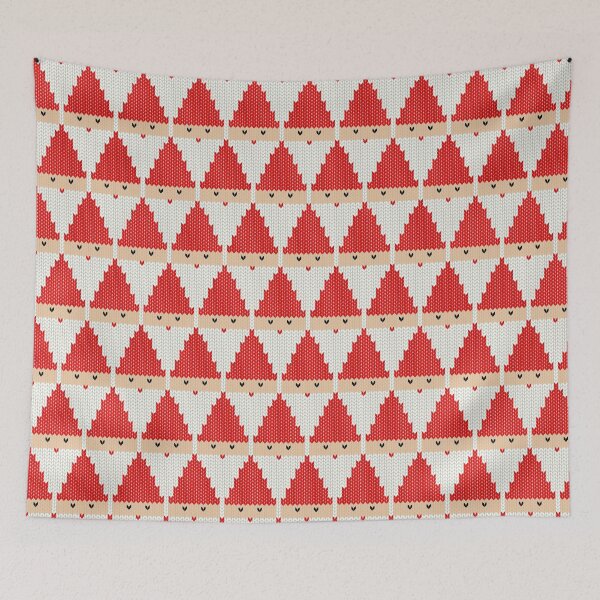 Item preview, Knit santa christmas pattern designed and sold by mariatorg.