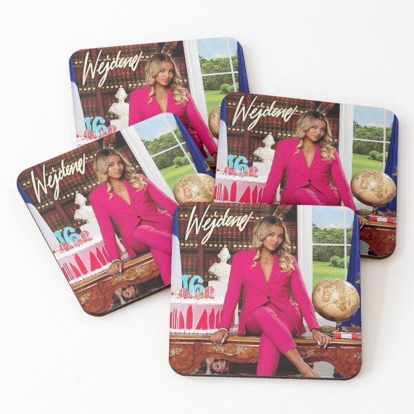 WEJDENE COVER POSTER STICKERS Dessous de verre (lot de 4)