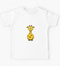 Cartoon Giraffe Kids Tee