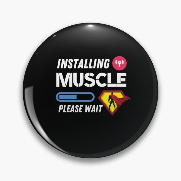 Item preview, Installing muscle please wait designed and sold by i-longmanshop.