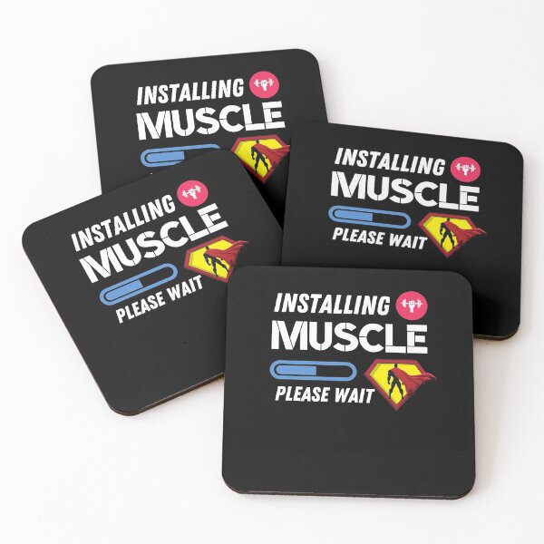 Item preview, Installing muscle please wait designed and sold by i-longmanshop.