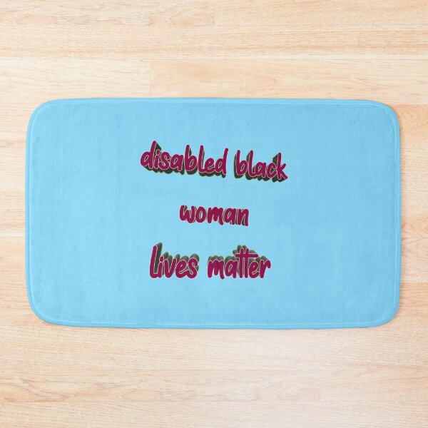 Item preview, Disabled Black Woman Lives Matter  015 designed and sold by ITALY-Roselli-.