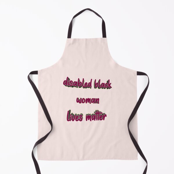 Item preview, Disabled Black Woman Lives Matter 015 designed and sold by ITALY-Roselli-.