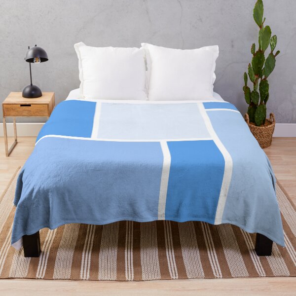 Item preview, Blue Color Blocks Geometric Shapes designed and sold by NancyMerkle.