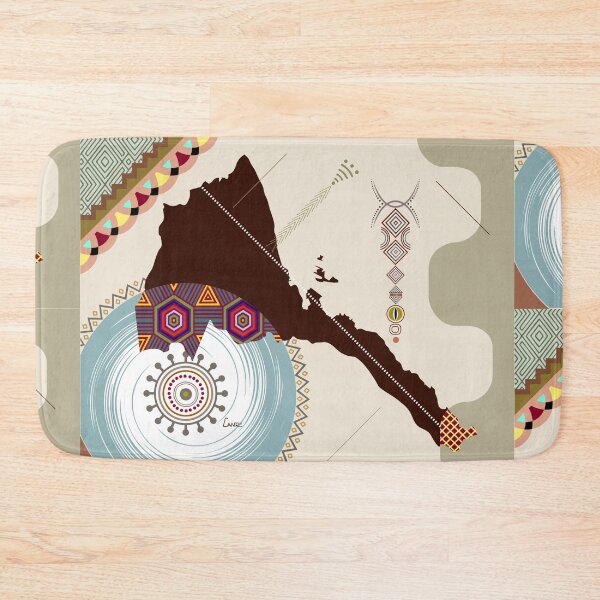 Item preview, Eritrea Stylized designed and sold by lanrestudio.