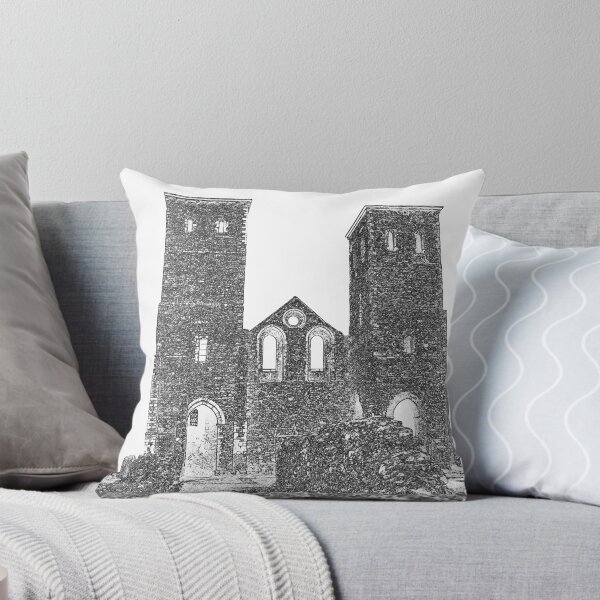 Item preview, Reculver Castle Sketch designed and sold by Focal-Art.