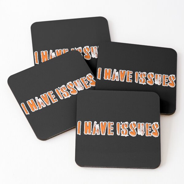 Item preview, Multiple Sclerosis Awareness - I have issues  designed and sold by Prints w/ Meaning.