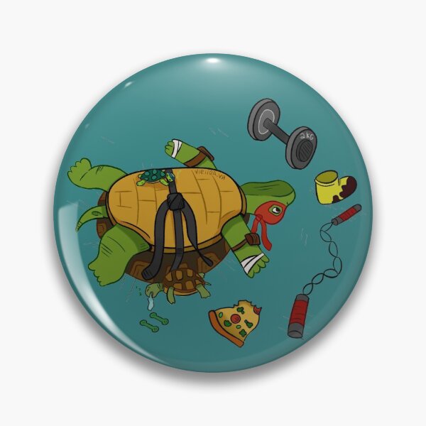 Item preview, Training Day - Ninja Turtles designed and sold by Heyra Vieira.