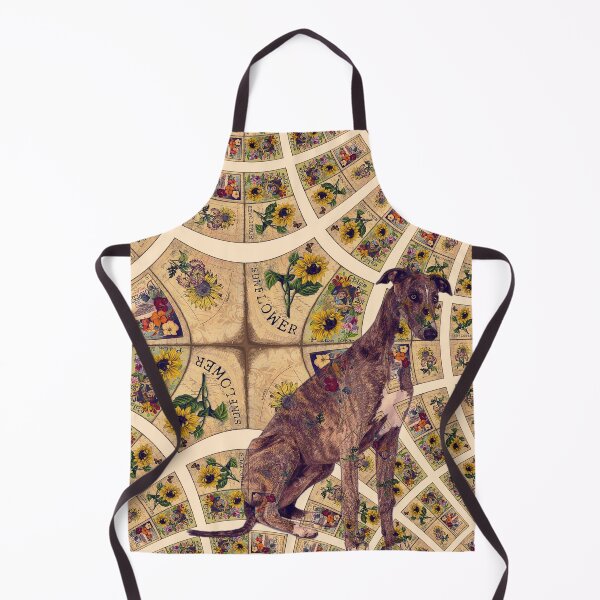 Item preview, Vintage Greyhound and Flower Kaleidoscope designed and sold by Lisa Marie Mercer.