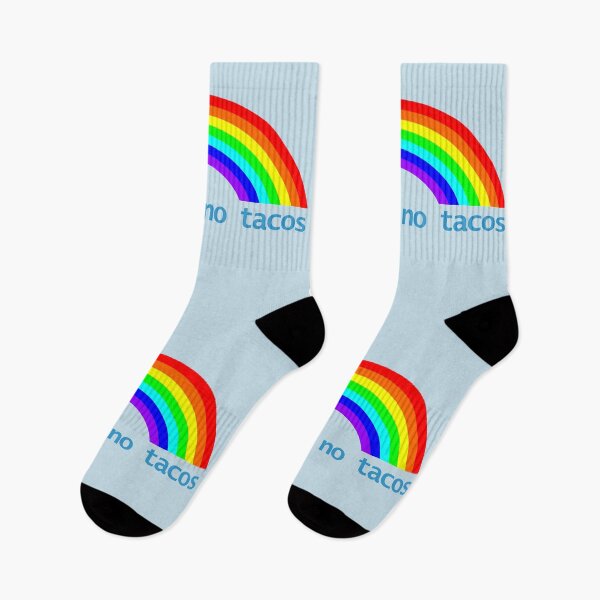 Item preview, No Love No Tacos Rainbow designed and sold by ellenhenry.