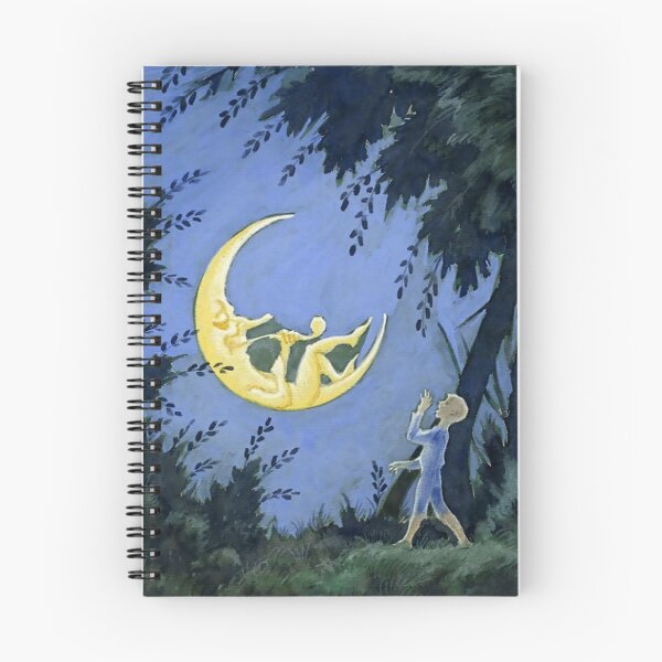 Item preview, Rudolf Koivu “The Boy and The Man in the Moon” designed and sold by PatricianneK.