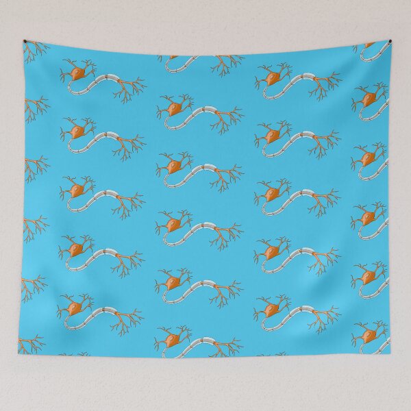 Item preview, Orange Neuron Nerve Cell with Myelin Sheath designed and sold by ScienceSource.