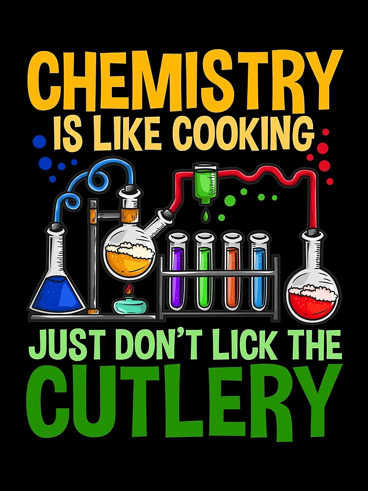 "Chemie ist wie Kochen lustige ChemieWitze" Tuch von biNutz Redbubble