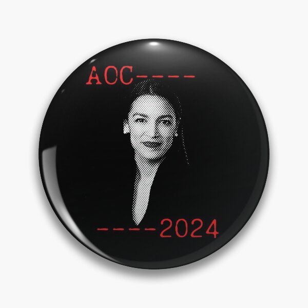 Item preview, AOC 2024 Alexandria Ocasio-Cortez for POTUS 2024 designed and sold by RKSDesigns.