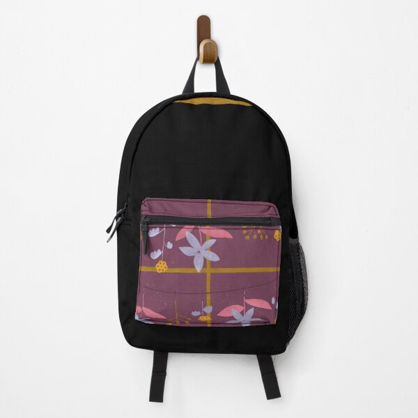 Item preview, Flowers drying in window - illustration in lavender, pink, mustard yellow and violet designed and sold by PawlickinDog.