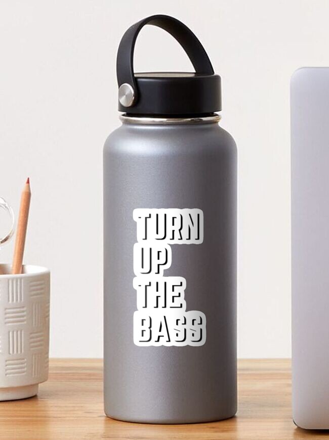 Thumbnail 1 of 3, Sticker, Turn Up The Bass designed and sold by Marvelpic.